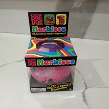 NEW Rare NeeDoh Marbleez Nee Doh Swirl Pink Purple Stress Ball NEE-DOH Tik Tok