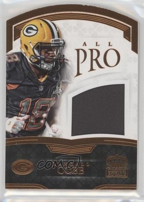 2015 Crown Royale All Pro Materials Die-Cuts Bronze 41/49 Randall Cobb 2u3