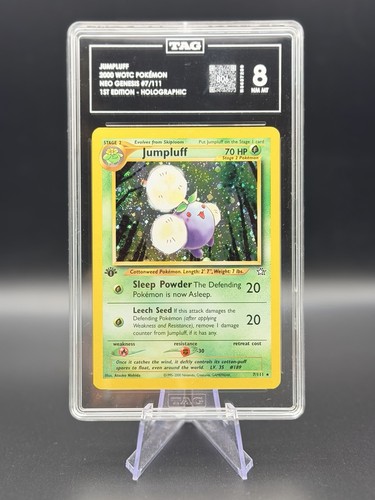 Jumpluff (1st Edition) graded TAG 8 for sale on eBay
