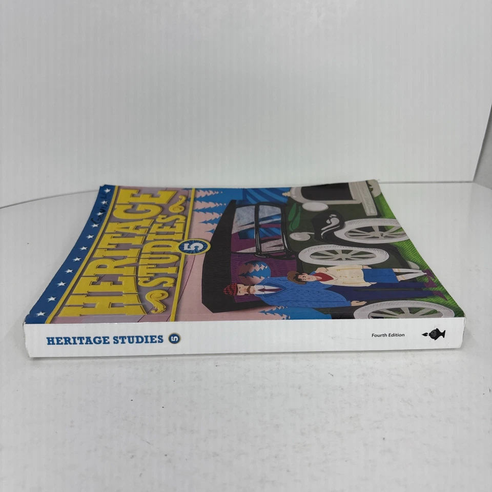 BJU Press Heritage Studies 5 Grade 5 Fourth Edition Textbook - Image 2 of 4
