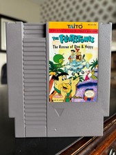 The Flintstones The Rescue of Dino & Hoppy Nintendo NES Video Game Pak Cartridge
