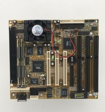 Azza Pt-5Vpt Rev 1.1 À, 3X Isa, 3X Pci, Amd K6-300MHz Cpu, Ventilateur, 16Mo Ram