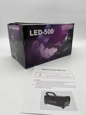 500W Smoke Machine Fog Machine with 13 Colorful LED Lights Effect 2000CFM Fog