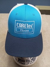 Coretec Floors - Blue & White Trucker Style Baseball Hat 🧢 New By Richardson