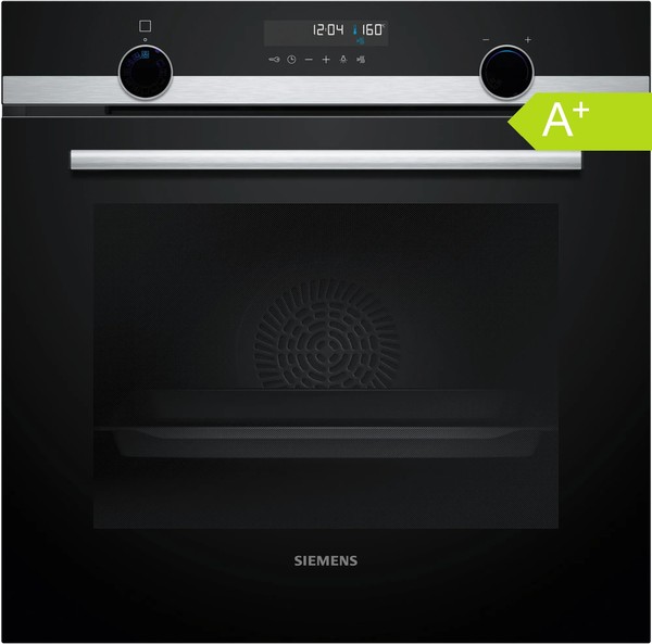 Siemens Einbau-Backofen HB578GES3 Pyrolyse 71L A+ Edelstahl Schwarz-image