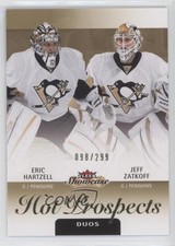 2013 Fleer Showcase Hot Prospects Duos /299 Jeff Zatkoff Eric Hartzell #135 ez4