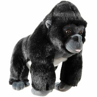 Heunec Bedrohte Tiere Gorilla, Kuscheltier, PlüSchtier, Stofftier, 25 Cm, 289277