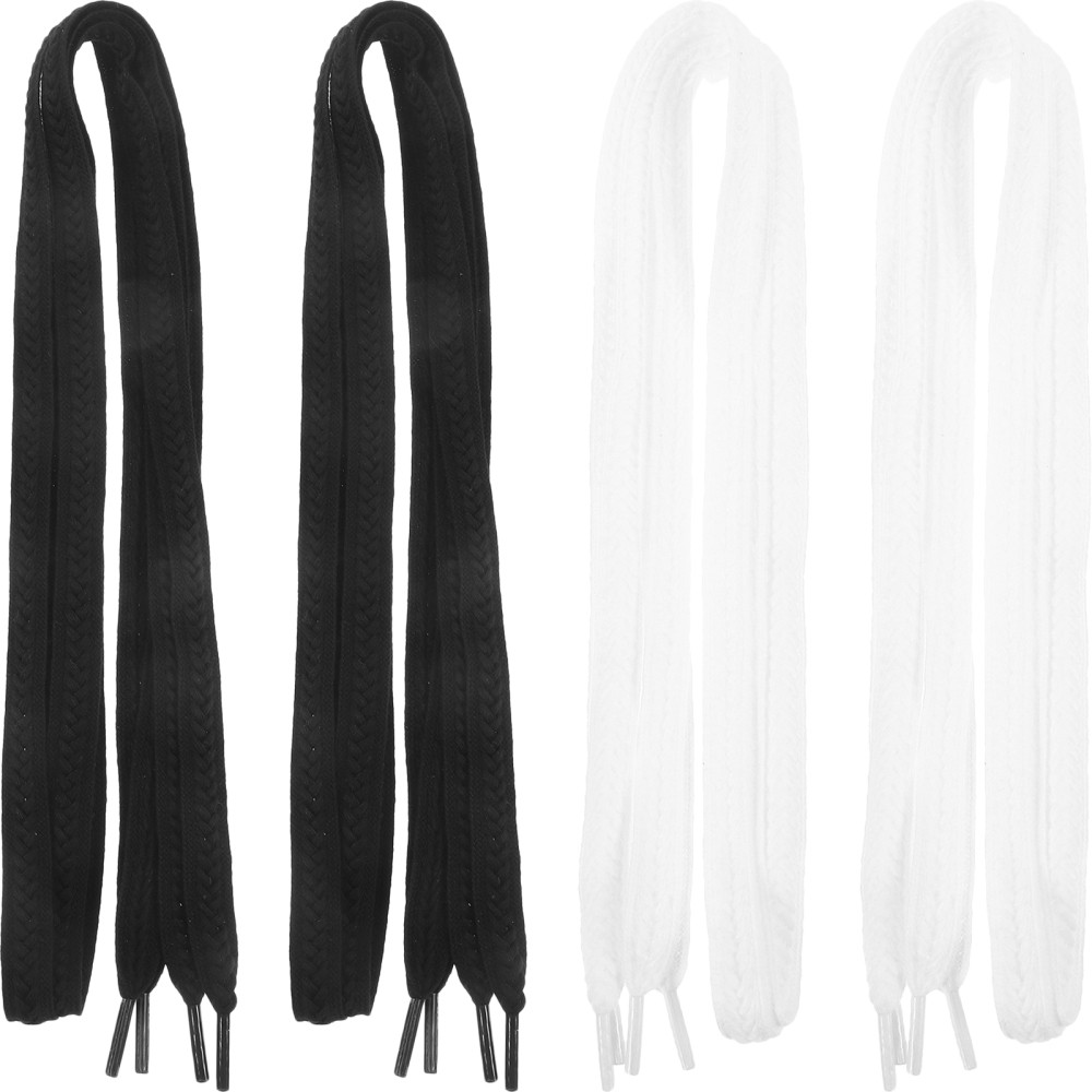 APL 2 paia di lacci bianchi di ricambio per scarpe da uomo sneakers