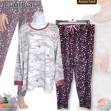 NWT Cuddl Duds Women's L Knit Sweater Top  Velour Jogger Pajama Set Assorted