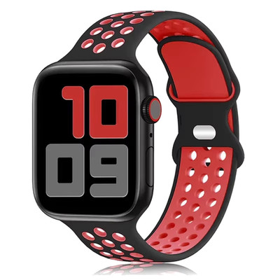  NEU  Silikon Loop Sport Armband für Apple Watch Series