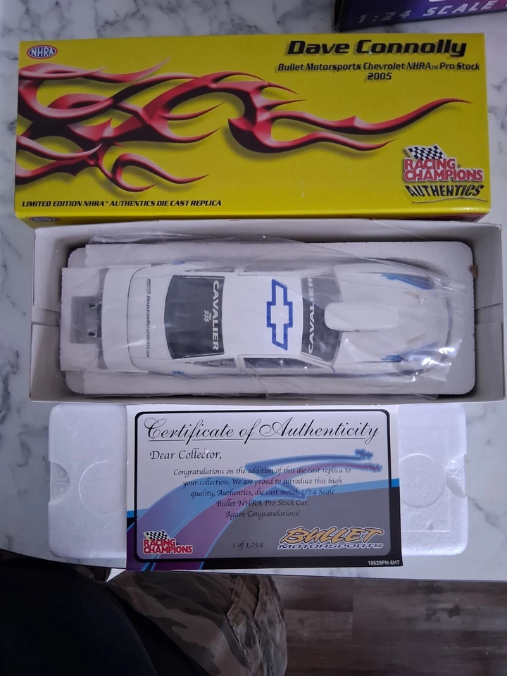 Dave Connolly 1/24 Scale Bullet Motorsports 05 Chevy Cavalier Pro Stock RC2(NIB) - Image 2 of 4