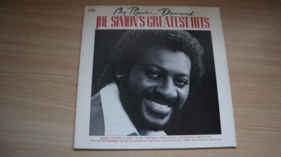 Vinyl LP - Joe Simon - By Popular Demand (1982) Posse Records