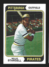 WILLIE STARGELL 1974 TOPPS #100 (VINTAGE *EX) PITTSBURG PIRATES