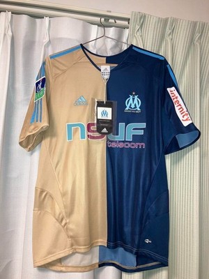 Fabien Barthez Olympique Marseille #16 Jersey France GK Official