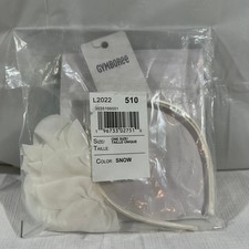 Gymboree Toddler Girls Flower Headband - Snow white