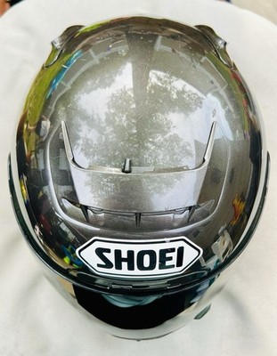 Vintage Shoei X11/Eleven Gray Full Face Helmet/Dark Tinted Visor