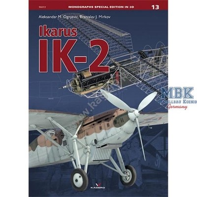 KAGERO kageroMSE13 Monographs Special Edition 13 Ikarus IK-2