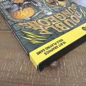 Double Dungeons TurboGrafx-16 Complete w/ HuCard, Manual, & Case and Box