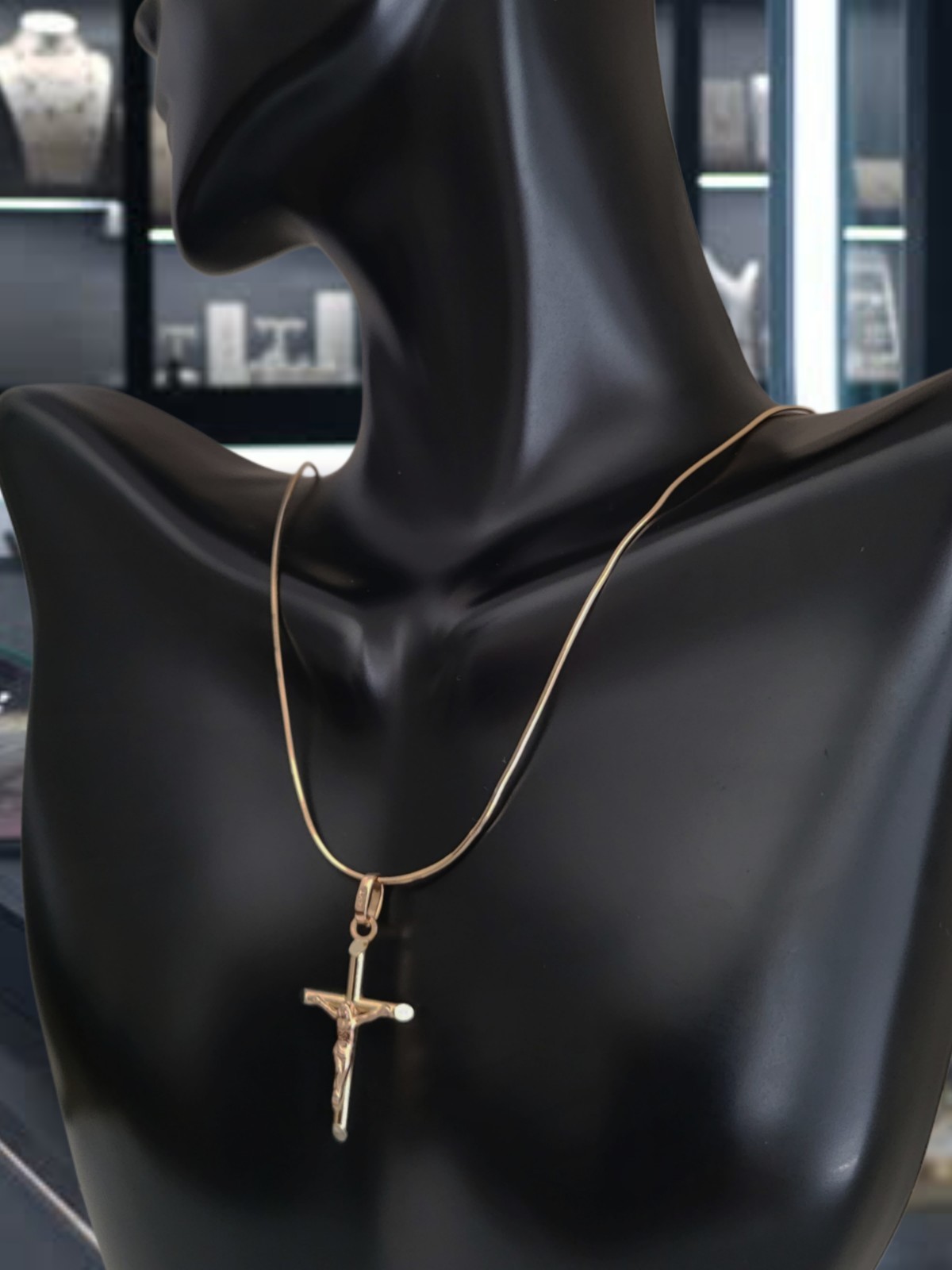 ❤️14k Small Solid Yellow Gold Crucifix Pendant! - image 10