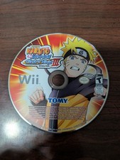 Naruto Shippuden: Clash of Ninja Revolution 3 (Wii, 2009) NO TRACKING DISC 6038