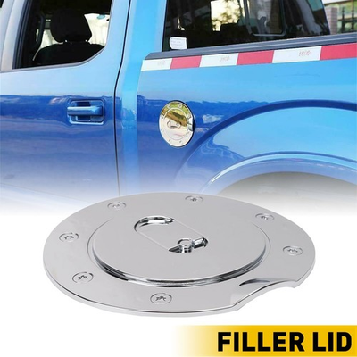 #ad #ad For Chevy Silverado GMC 1500 Sierra 2500 Chrome Fuel 3500 Gas Cap Door Cover A $13.59