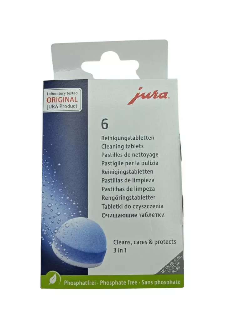 Nettoyage - Boite 6 pastilles détergentes Jura