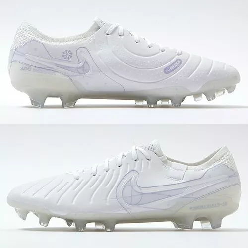 NIKE Tiempo Legend 10 Elite FG SE White Soccer Size 28cm MENS US9