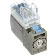 1PC SMC V114-5LOZ Spring Base Solenoid Valve, Air, 3 port M5, 24 VDC, Indicator
