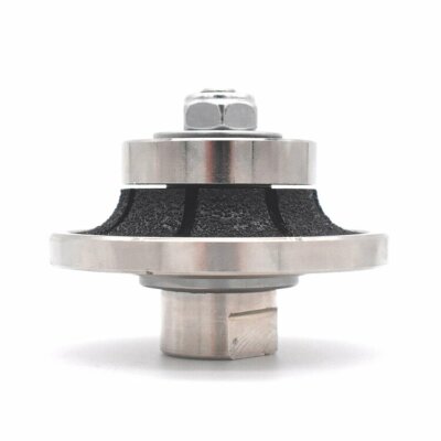 B10 10 mm halbe Bullnose/geglättet Diamant Profil Fräser Bit Stein Granit Marmor
