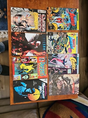 lot 11 issues independent comics Shield Comet Predator Dark Horse Sandman