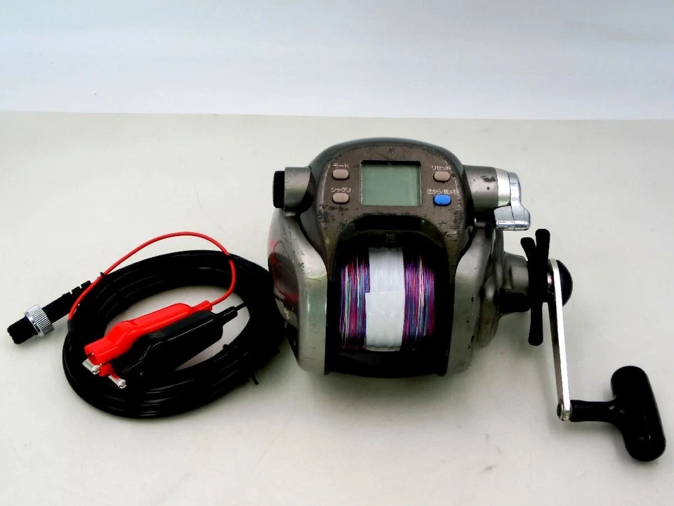 Daiwa TANACOM Fuerte S600W Big-Game Eléctrico Carrete 12V Con Inglés Manual Good - Imagen 2 de 4