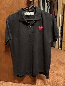 cdg play polo