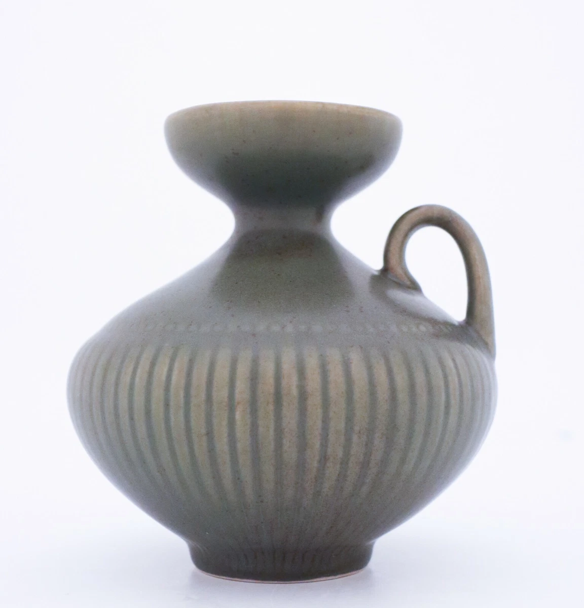 灰色陶瓷花瓶| eBay