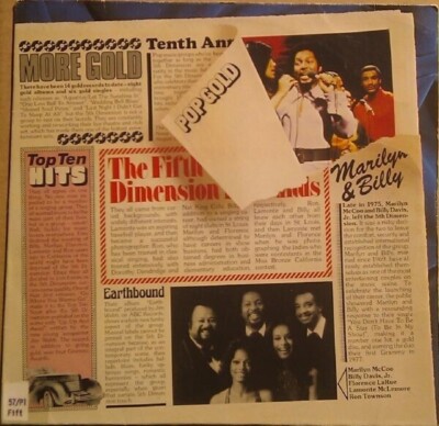 The 5th Dimension Pop Gold NEAR MINT ABC Vinyl LP | eBay
