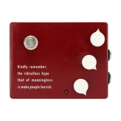 Ly-rock Red Horse Overdrive Rock Effect Pedal Stomp Box Original Clone Version