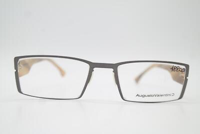 Brille Augusto Valentini 70206 Silber Eckig Brillengestell eyeglasses Neu