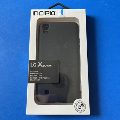 Incipio DualPro Series Case for LG X Power - MATTE BLACK 