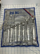 Great Neck 51004, 11pc 12pt Combination Wrench Set  1/4" to 7/8" Made In China