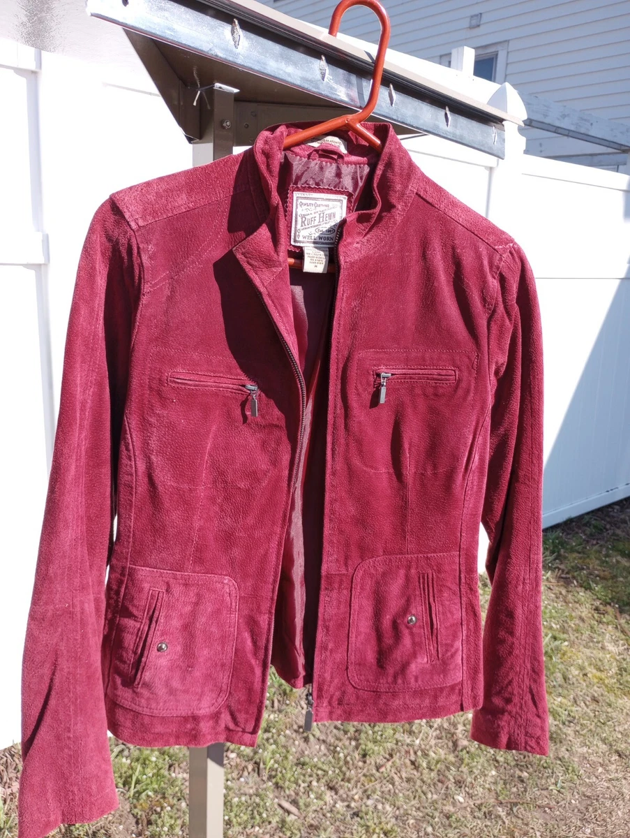 Ruff hewn leather best sale jacket