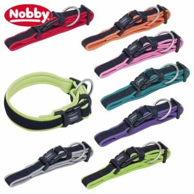 Nobby Halsband MESH PRENO XS/XS-S/S-M/M-L/L-XL alle Farben - Nylon Hundehalsband