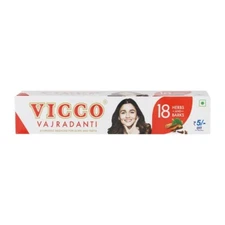 6X Vicco Vajradanti Toothpaste 100% Ayurvedic Toothpaste-gum tooth care 100 Gram