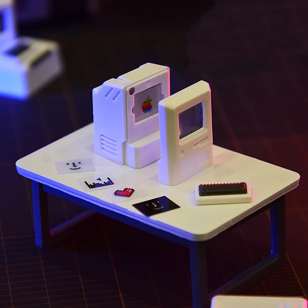 Backlit Mechanical Keyboard Keycaps for Macintosh with Cross Shaft Design