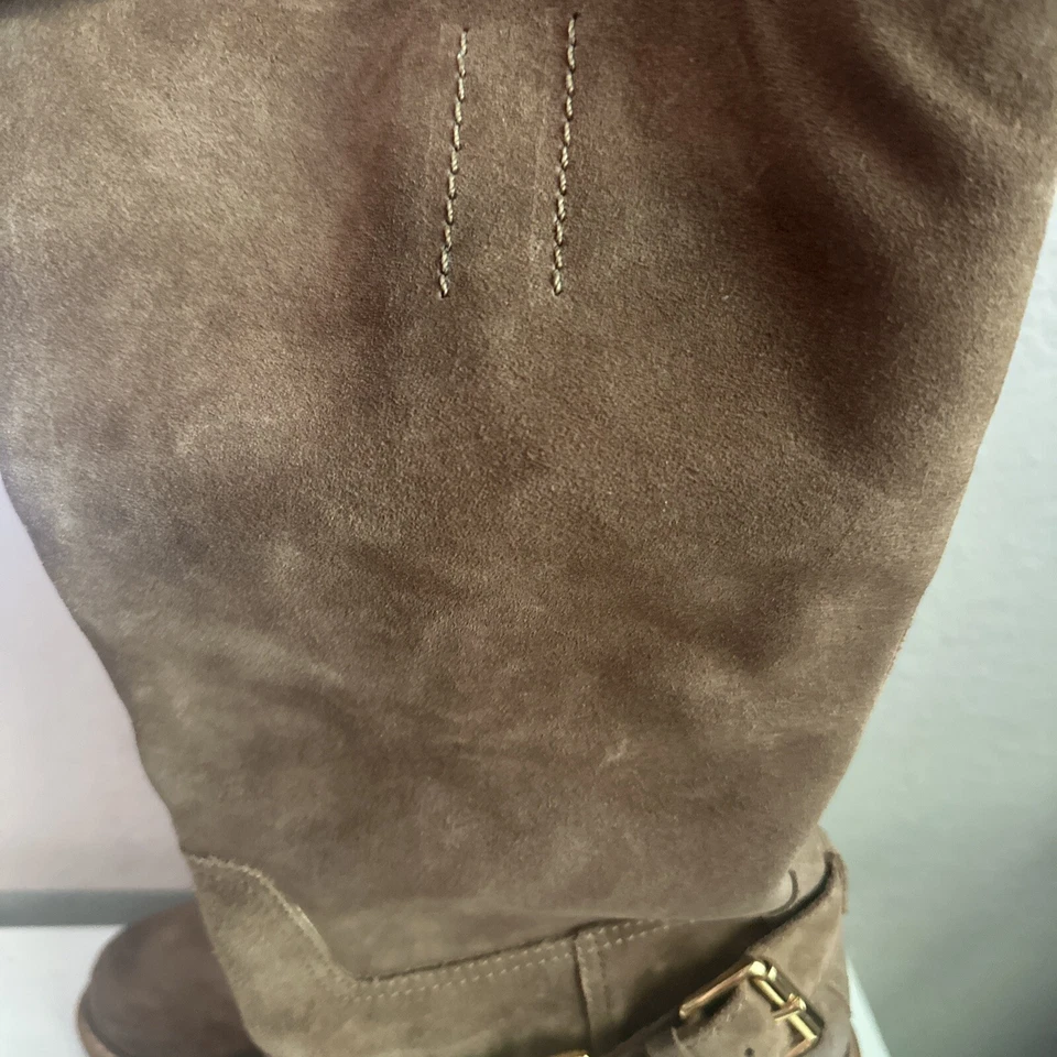 Talbots Sallie 2 Boots Women's Sepia Brown Leather Equestrian Buckle 10.5 B (M) - Image 2 of 4