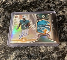 JARVIS LANDRY 2014 Topps Platinum AUTOGRAPH ROOKIE REFRACTOR PATCH RPA #ARP-JL
