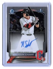 Nolan Schubart (RC) 1st Chrome Autograph 2025 Bowman Draft CPA-NS Rookie