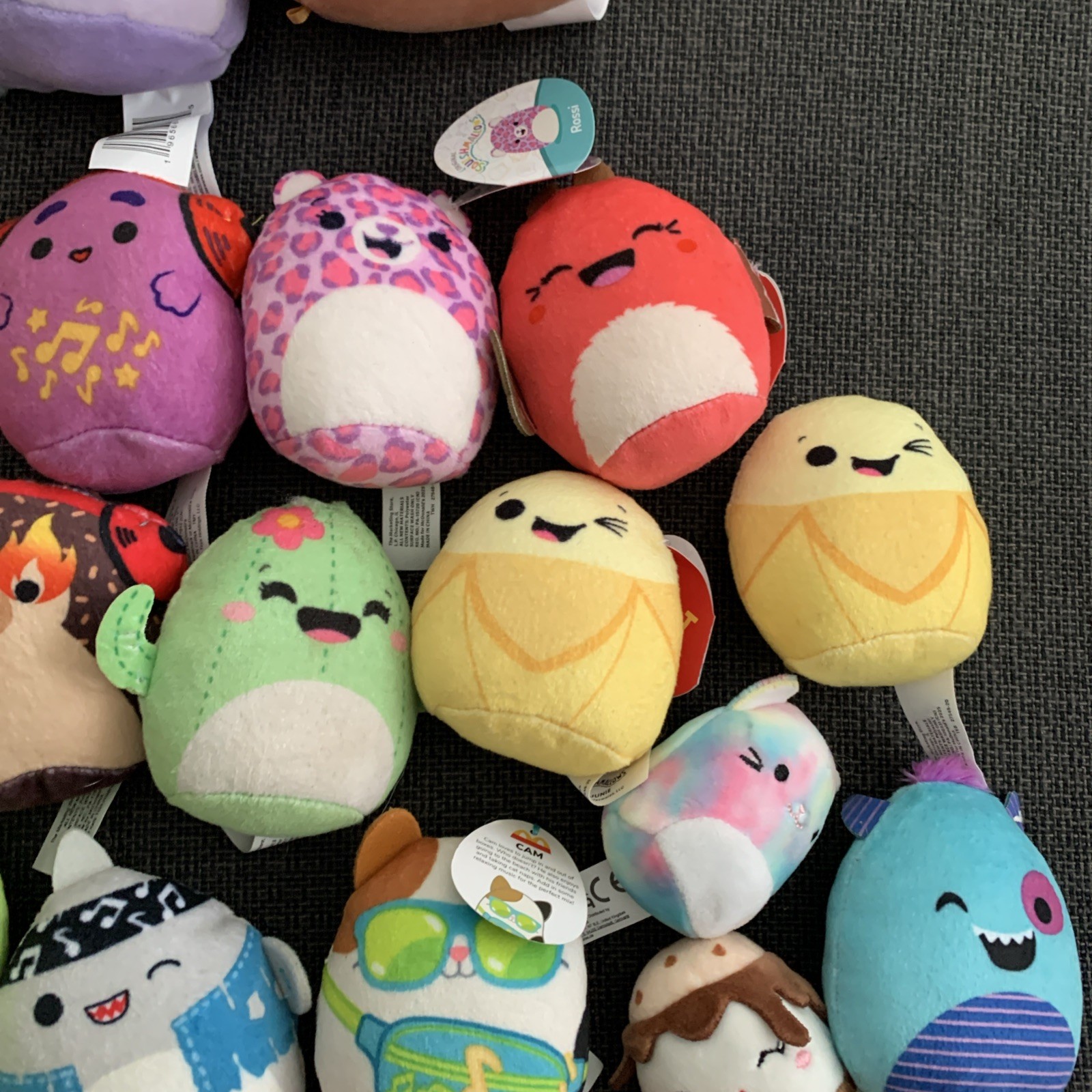Squishmallows Squishville Mini McDonald’s keychain Lot 34