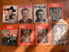 GARY COOPER & CLARK GABLE - Konvolut 46 Zeits...