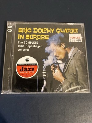 Eric Dolphy Quartet In Europe Double CD album Copenhagen Concerts New Sealed
