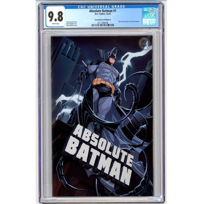 Absolute Batman: #1 [Mark Brooks CGC 9.8 NYCC Foil CVR D] 2024