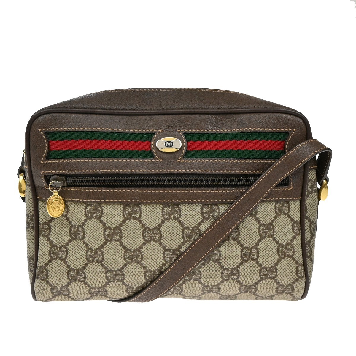 Gucci バッグ GGパターン ストライプ Gucci GGパターン ショルダーバッグ 大容量